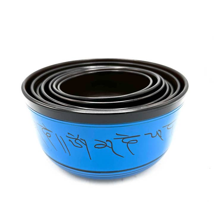Set of Seven Singing Bowls (14-22cm) for wholesale by Ancient Wisdom