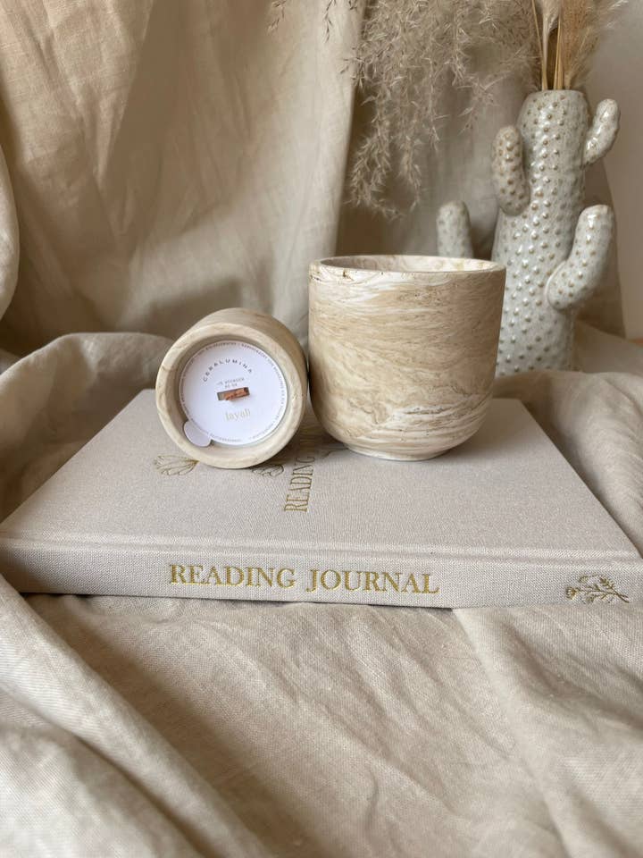 Doftljus 'layali' av sojavax för wholesale av Ceralumina