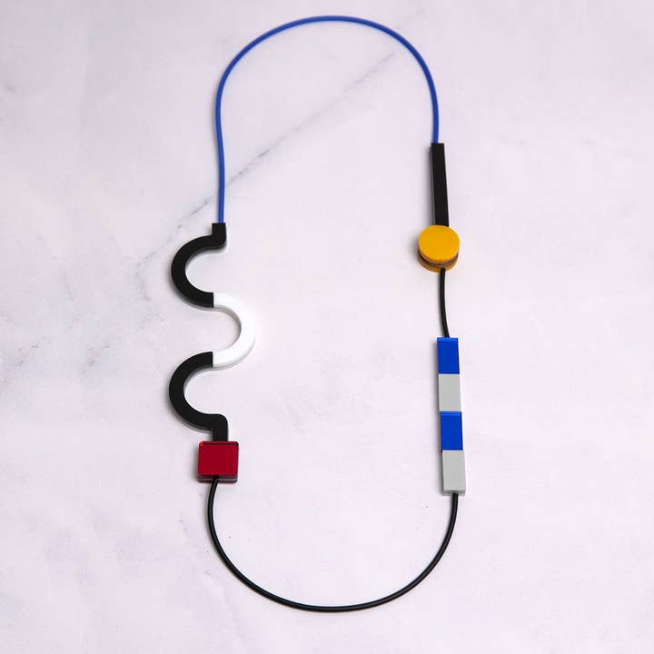 NEW Memphis Necklace - Primary Colors for wholesale by Pamela Coromoto
