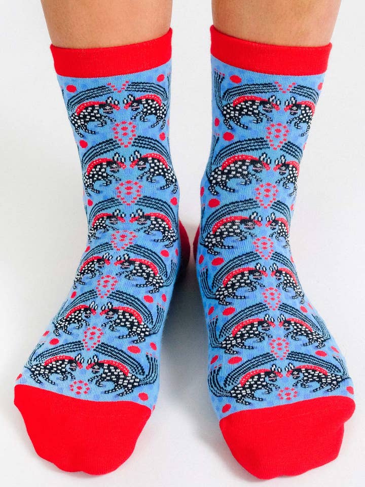 Horses Ankle Knit Sock by MŪR for wholesale by Tailored Union