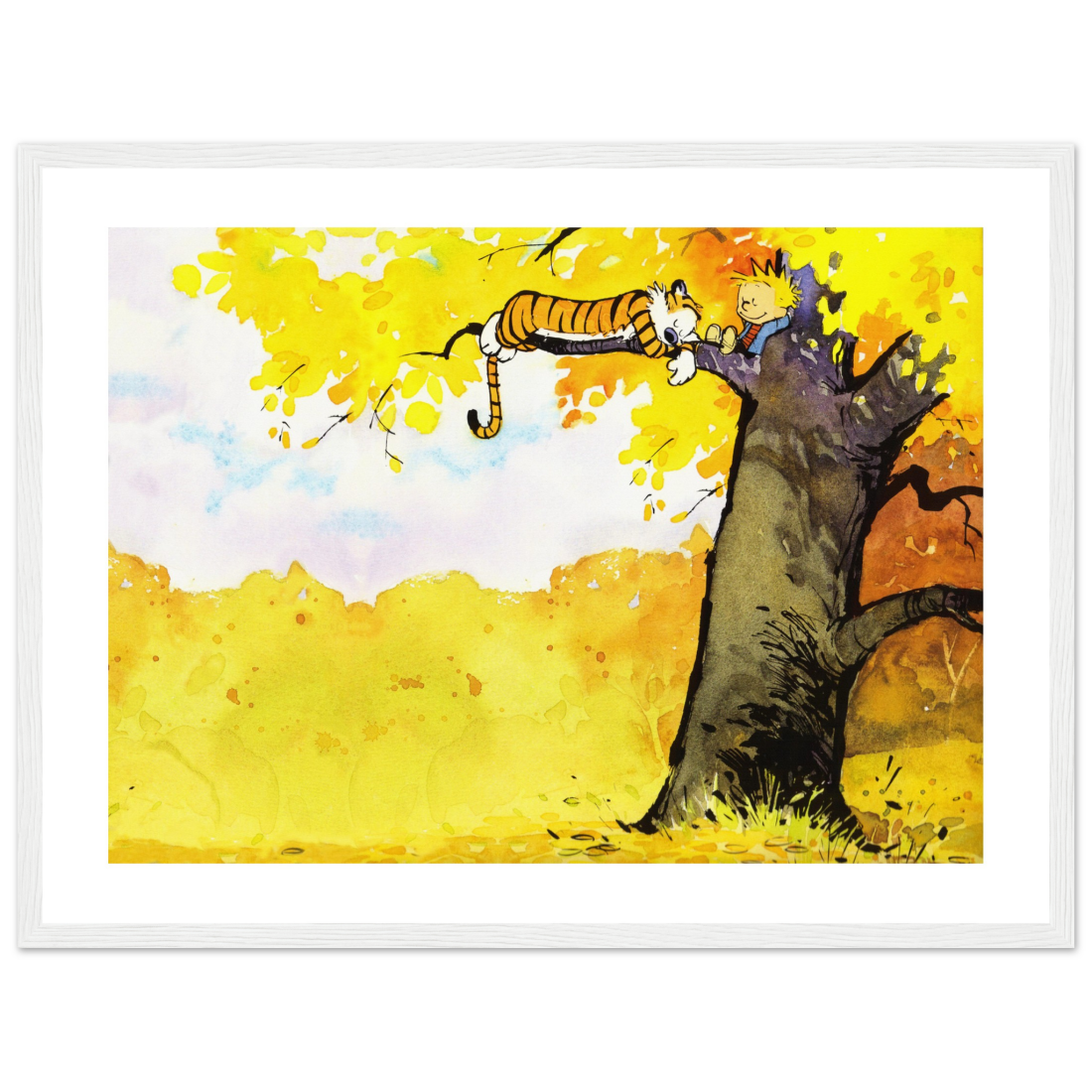 Art-O-Rama Shop - Wholesale Poster - Calvin and Hobbes Resting on a Tree Poster8