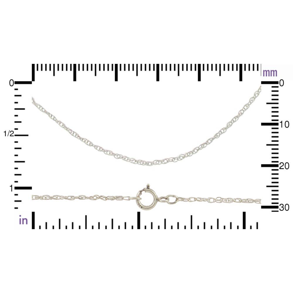 Nina Designs - Wholesale Link & Chain Necklace - Sterling Silver Finished Rope Chain2