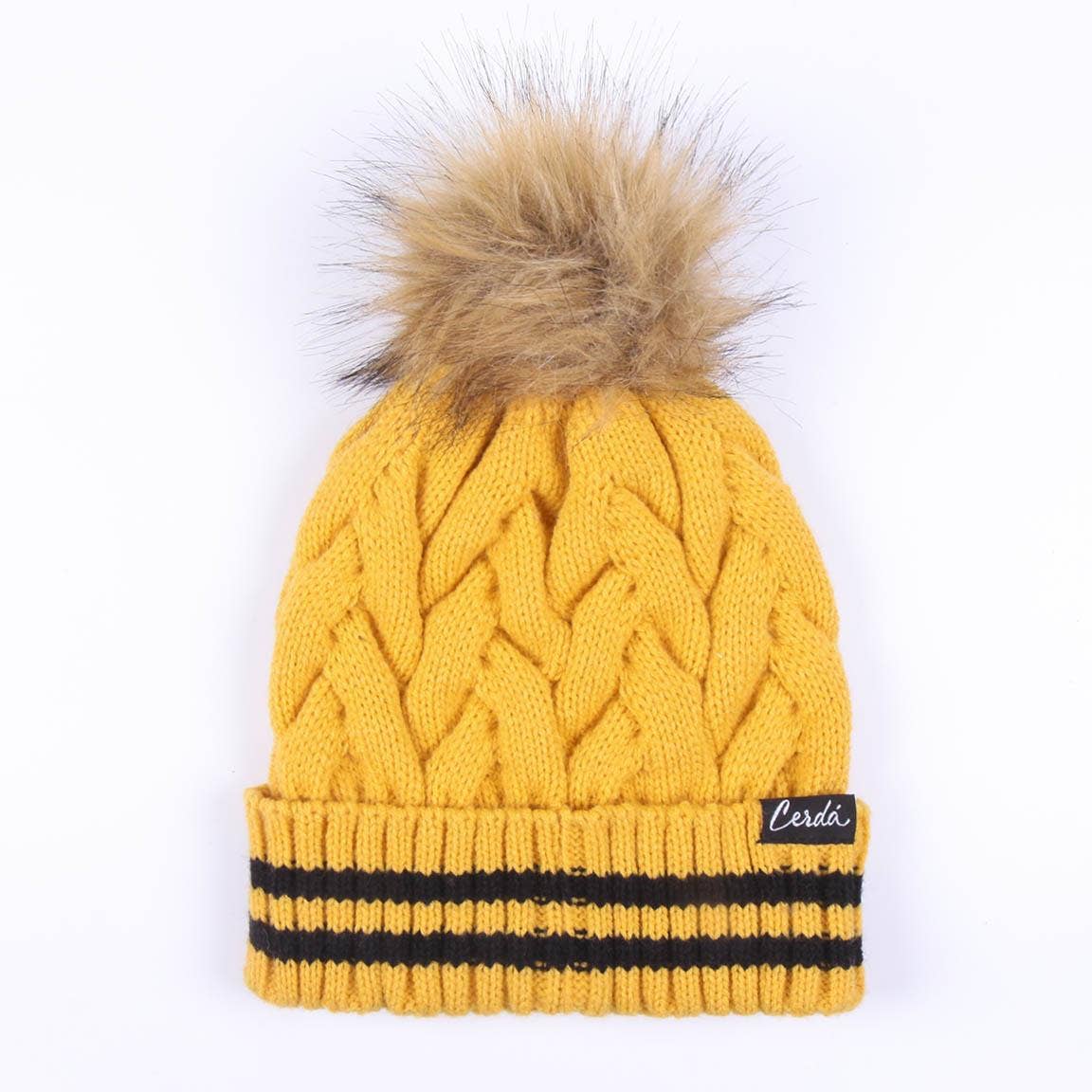 Mastoys, S.L. - Wholesale Beanie - Kids - HARRY POTTER HUFFLEPUFF POMPOM HAT - 22000096601