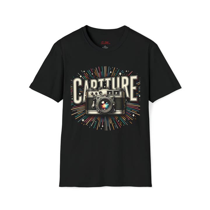 CAPTTURE Softstyle T-shirt, uniseks voor wholesale door StickMuze