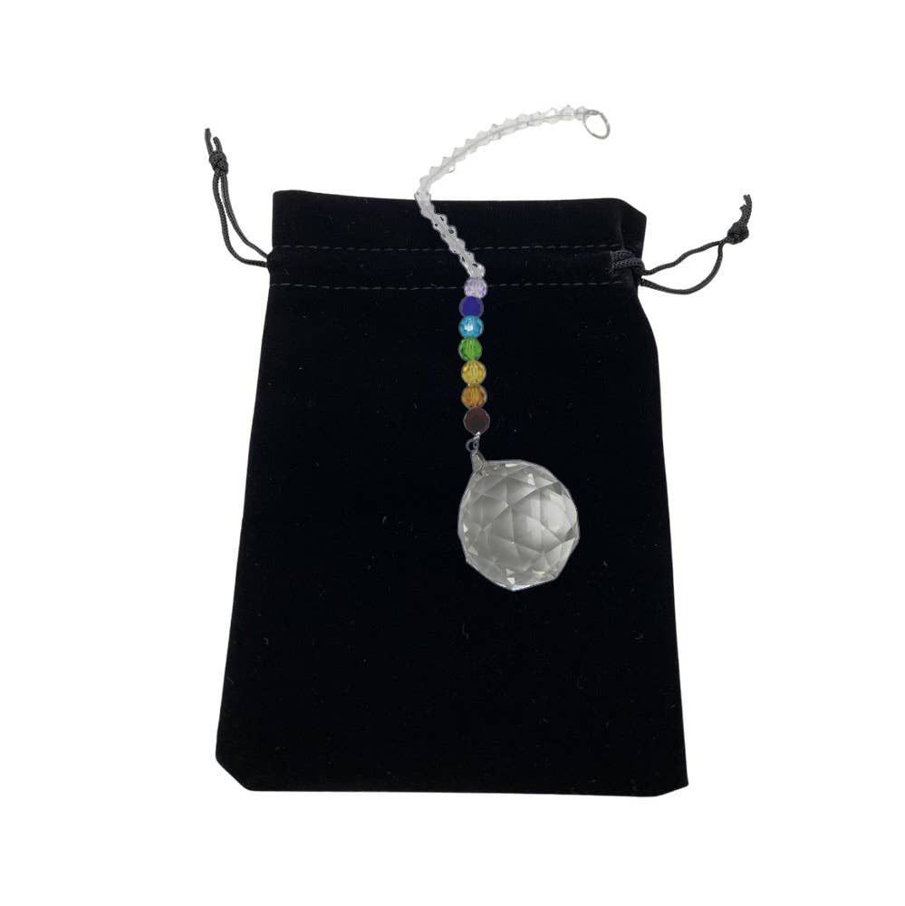VIE - Wholesale Suncatcher - 7 Chakra Crystal Suncatcher40