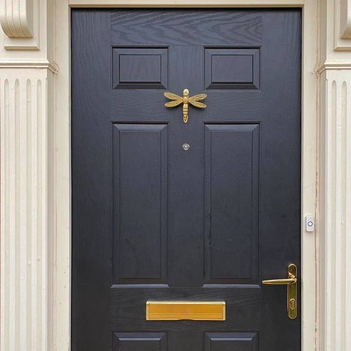 Brass bee – wholesale Knob/pull – Brass Dragonfly Door Knocker - Brass Finish4