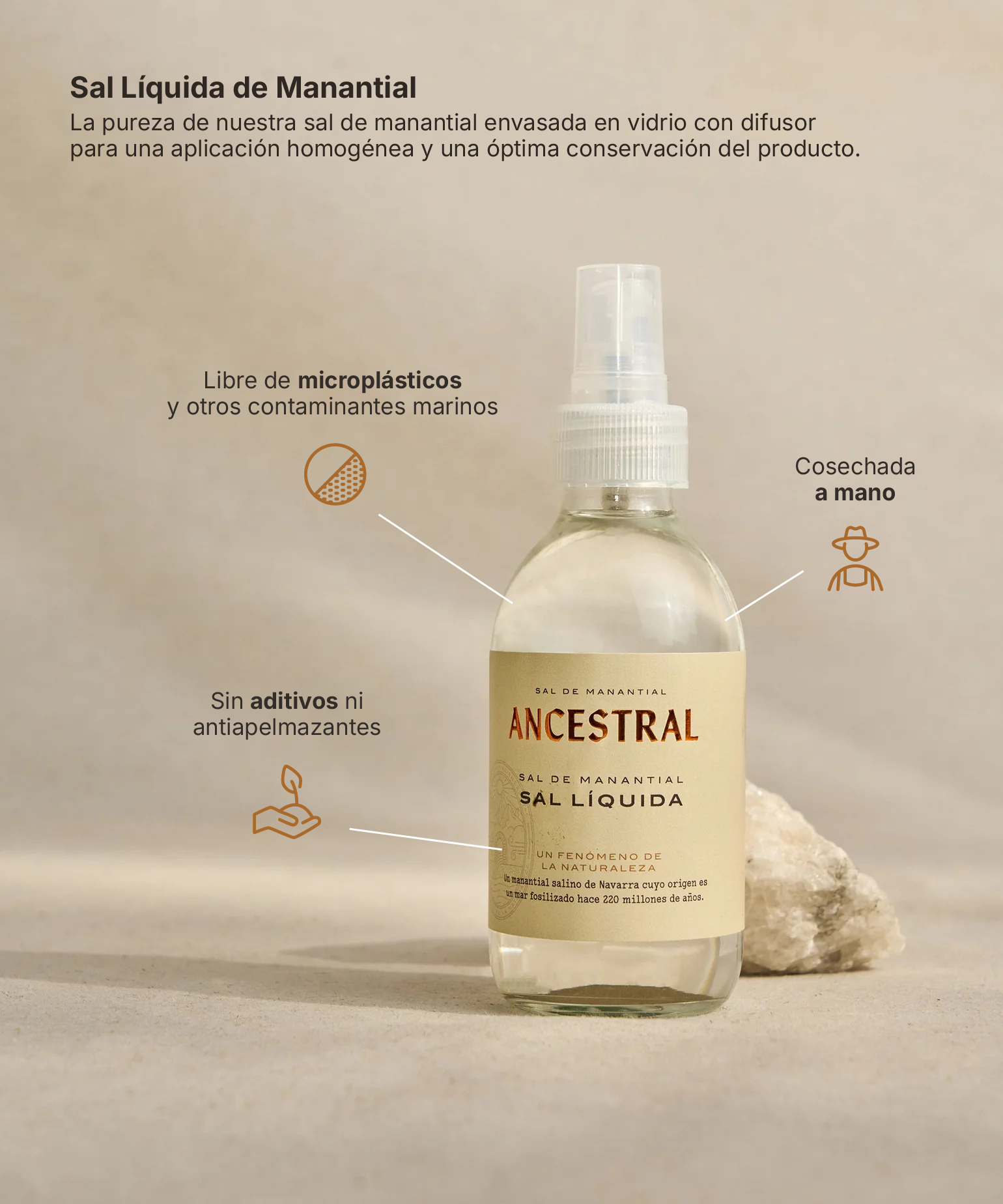 Sal de manantial Ancestral - Wholesale Salt - Spring Liquid Salt1