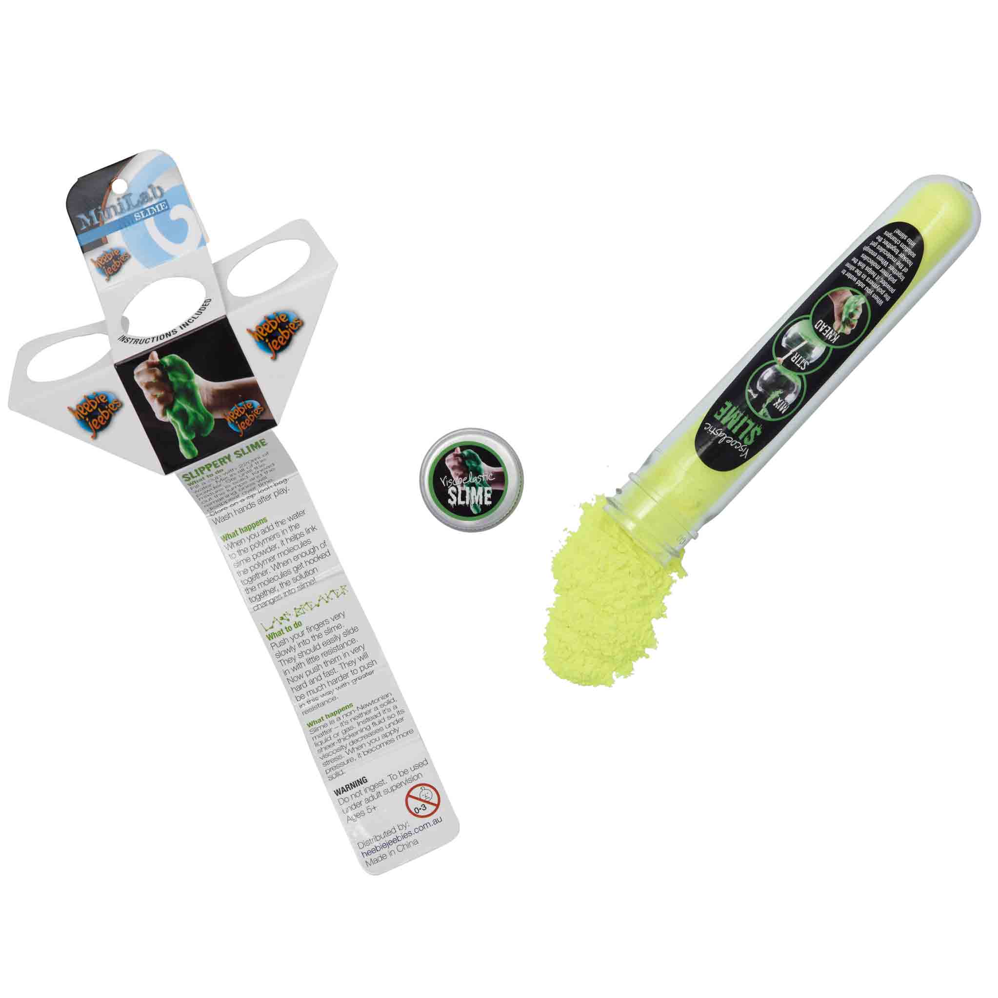 Heebie Jeebies - Wholesale Putty/slime – Child - Viscoelastic Slime Test Tube17