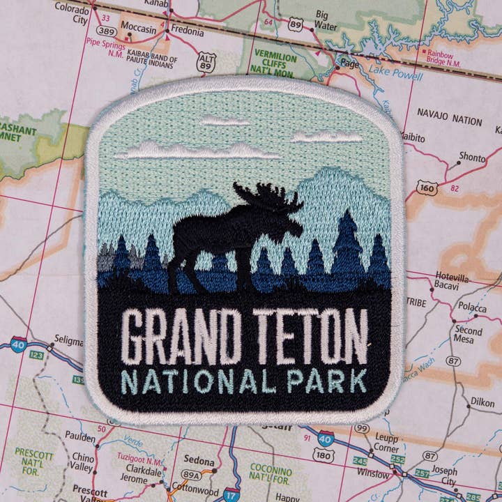 Grand Teton National Park-märke för wholesale av Vagabond Heart