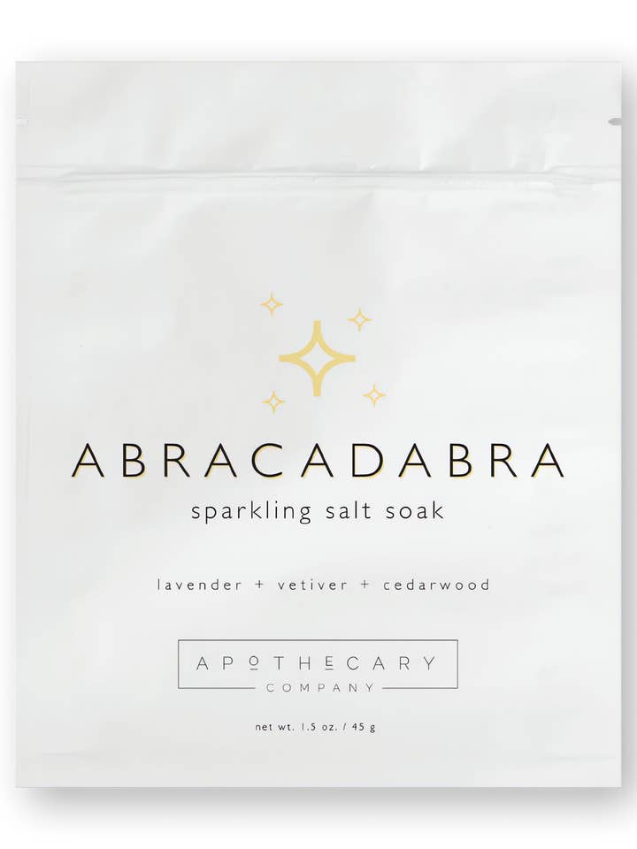 Abracadabra Sparkling Salt Soak for wholesale by Apothecary Co.