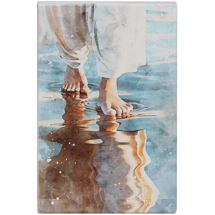 Jesus On Water - Small Talk Rectangle for wholesale by Sincere Surroundings