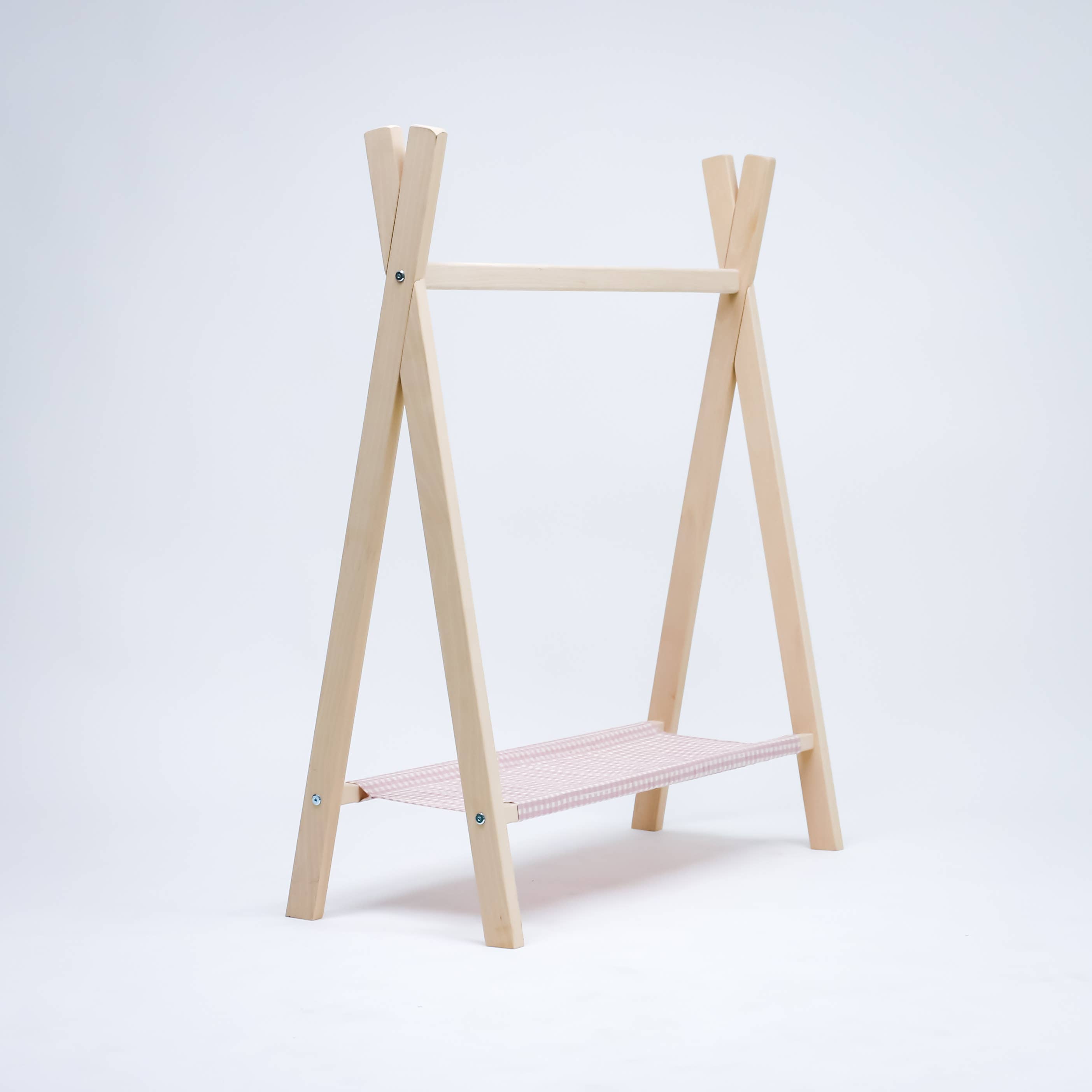 Plastimyr - Wholesale Coat Rack - PLASTIMYR Children's Wooden Clothes Rack TGW1