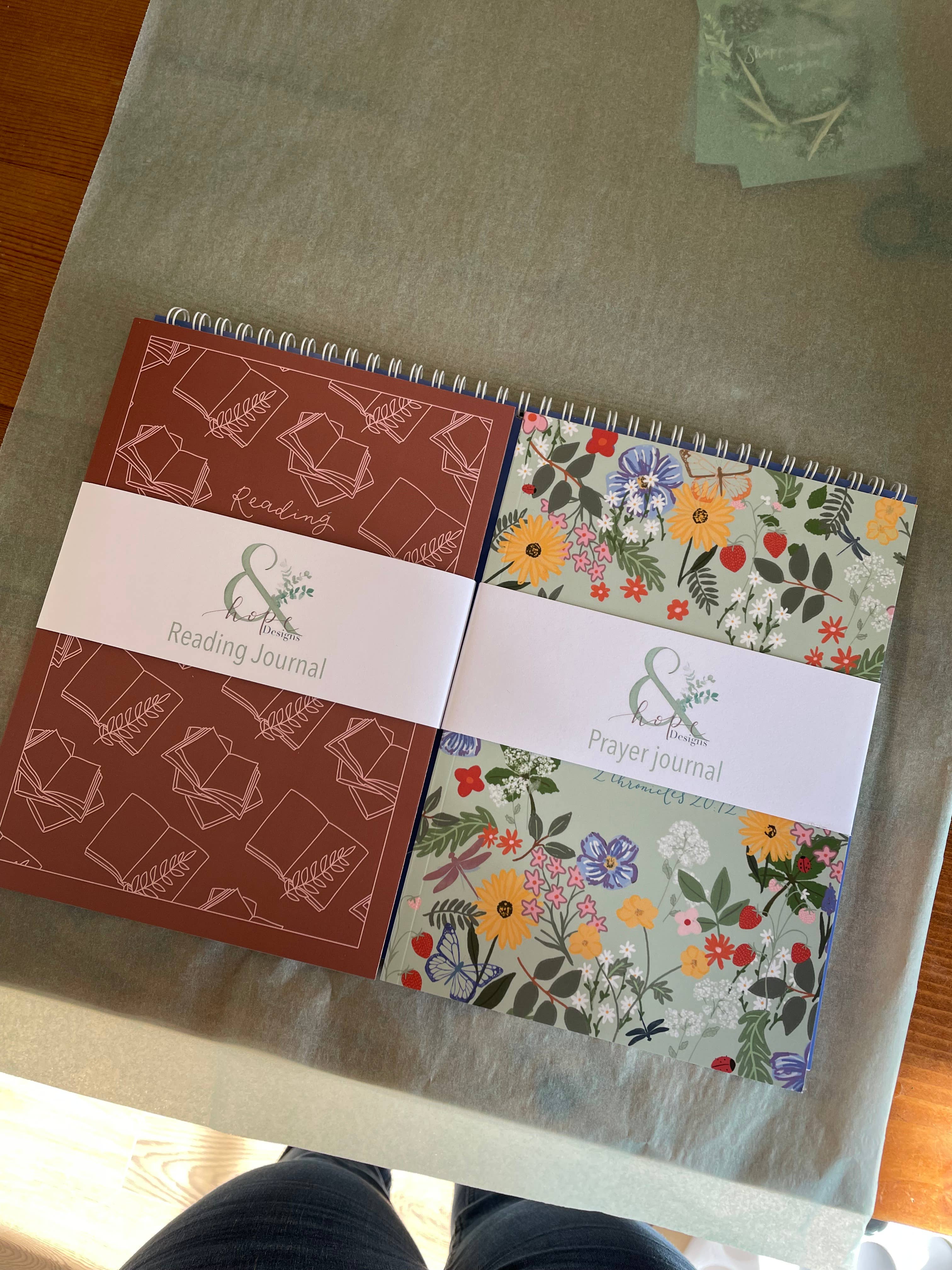 And Hope Designs - Cards, Stickers & Stationery – Diário por atacado – Jornal de leitura com páginas pré-formatadas para bullet journal12