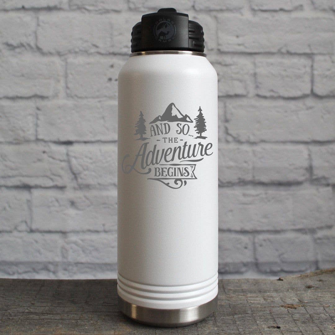 Katie & Company - Wholesale Insulated Mug/Tumbler - And So...the Adventure Begins Mountain Drinkware5
