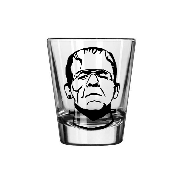 Witchcrafted in MI - Wholesale Shot Glass - Frankenstein Universal Monsters Shot Glass Barware Horror Halloween Metaphysical0
