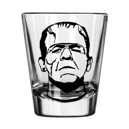 Witchcrafted in MI - Wholesale Shot Glass - Frankenstein Universal Monsters Shot Glass Barware Horror Halloween Metaphysical0