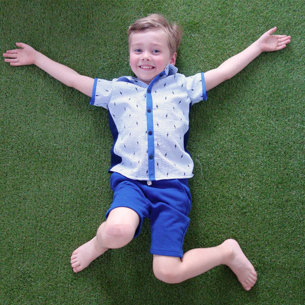 Super Bison – Engroshandel DIY-sysæt – Mønster skjorte Victor 2/12 år14