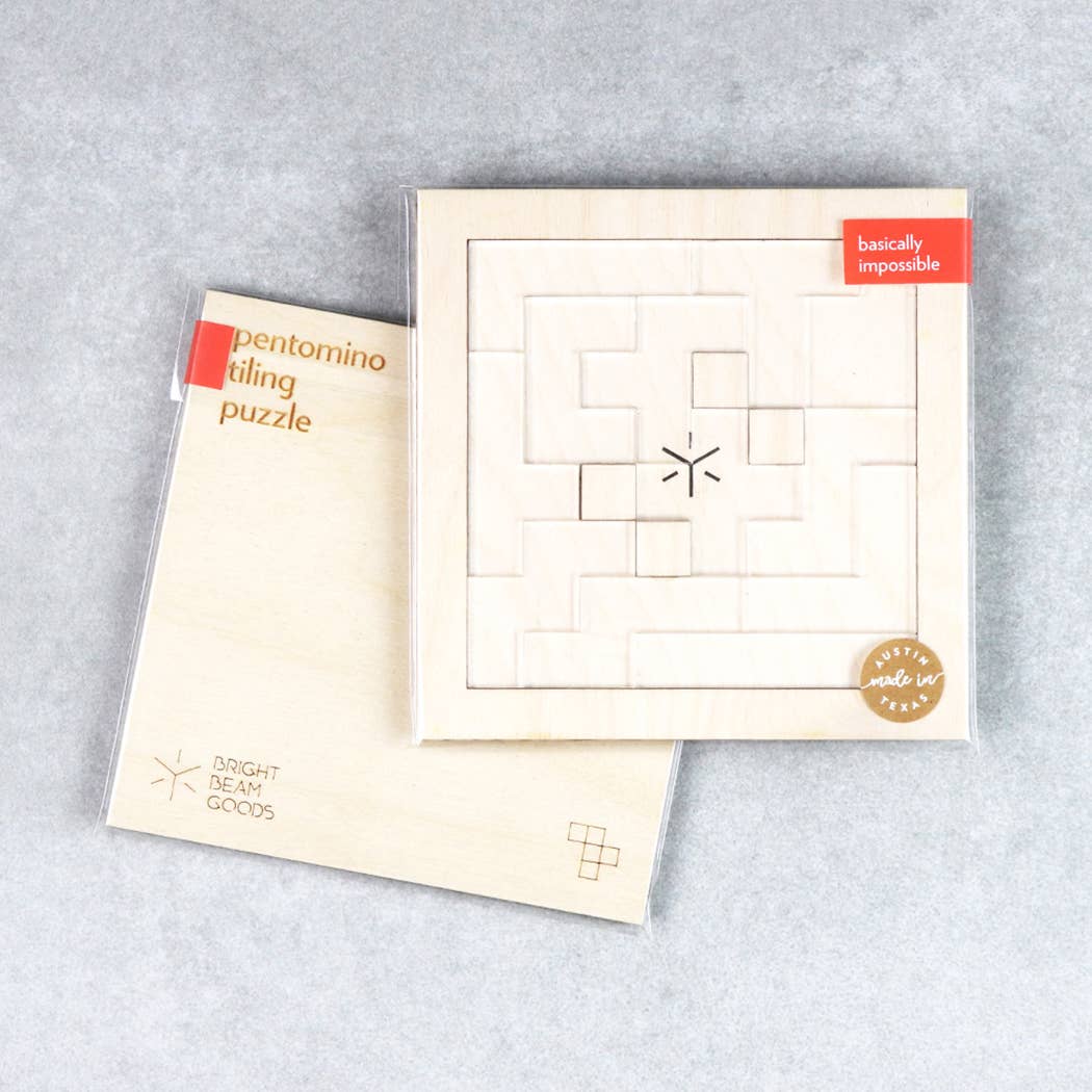 Bright Beam Goods – Großhandel Puzzle - Erwachsene – Im Grunde unmögliche quadratische Pentomino-Rätsel7