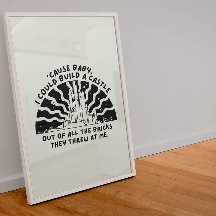 Blue Iris Designs Co - Wholesale Art Print - New Romantics Taylor Swift Lyrics print