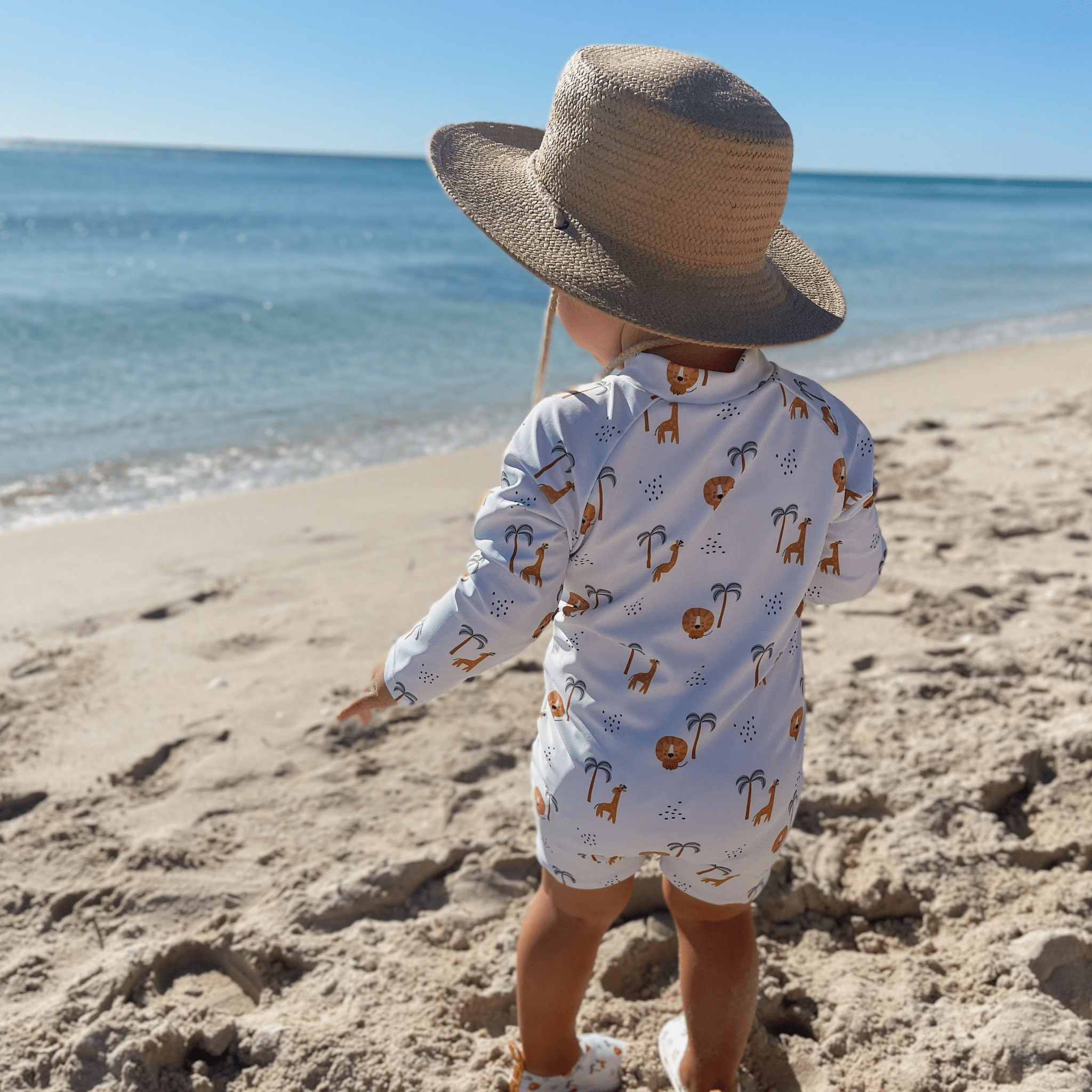 Swim Essentials - Wholesale One Piece Swimsuit - Kids - Swim Essentials | Meerkleurig Jungle UV Zwempak Jongens5