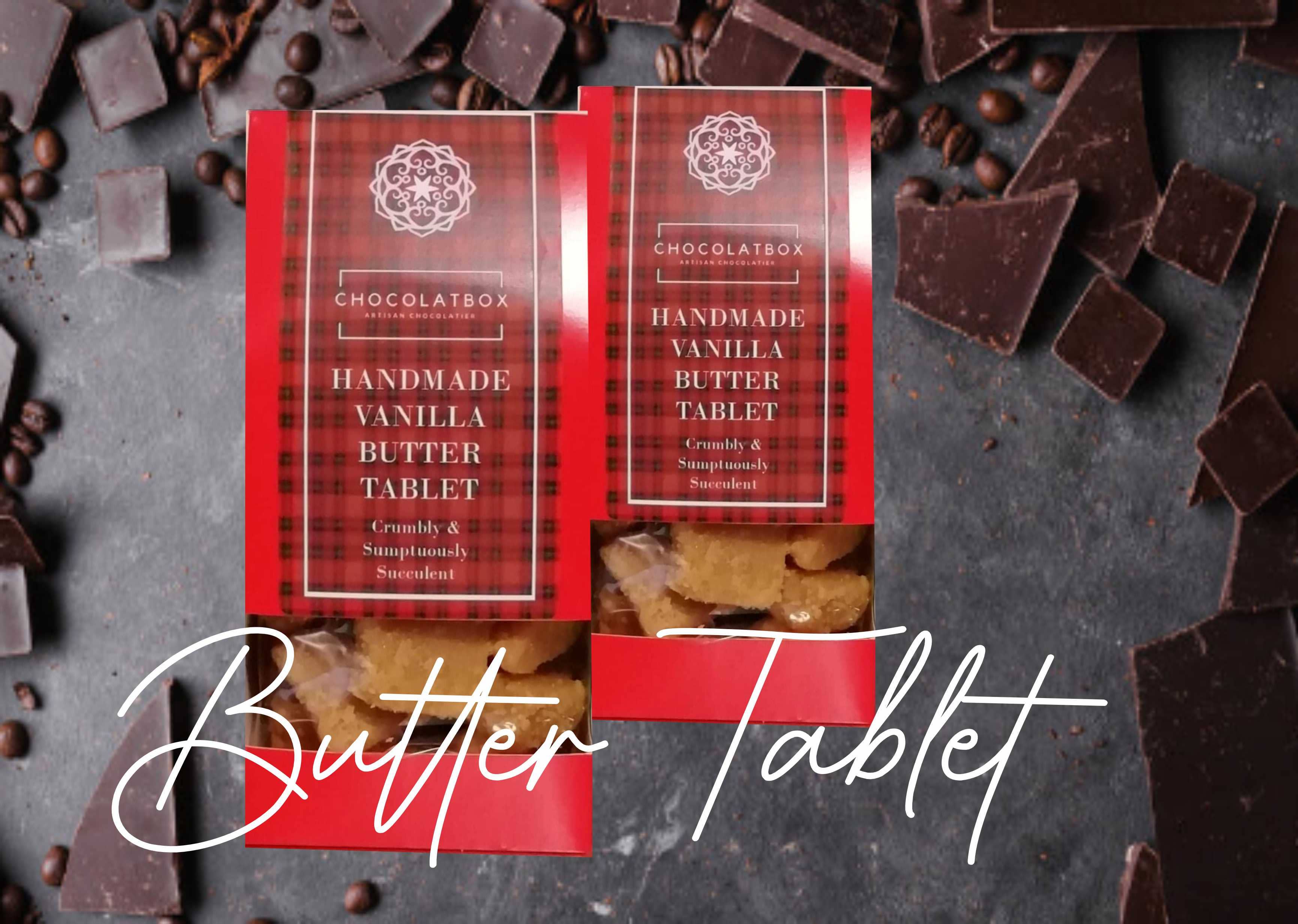 ChocolatBox – wholesale Biscuit – Traditional Scottish Vanilla Butter Tablet Gift Box1