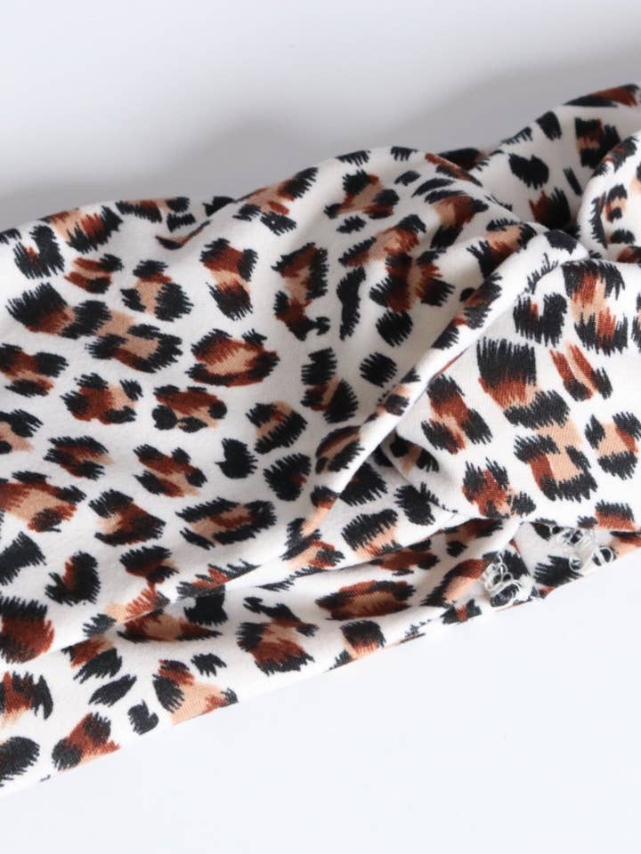 Georgio Leopard Turban for wholesale by Harts & Pearls