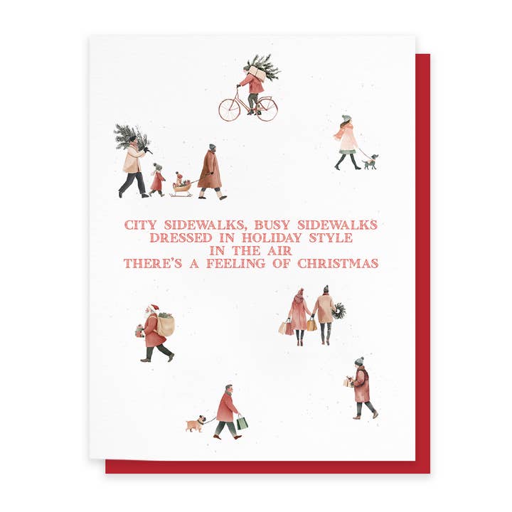 A Feeling of Christmas for wholesale by Cardideology