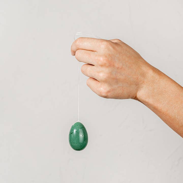Yoni Pleasure Palace – wholesale Andlig sten/kristall – Grönt Aventurine Yoni Ägg