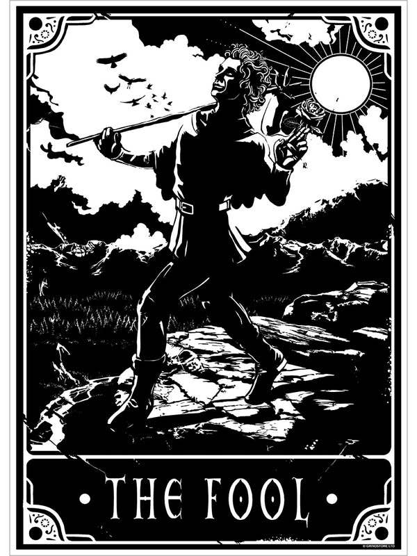 Minipóster Deadly Tarot - The Fool para venta al por mayor de Grindstore