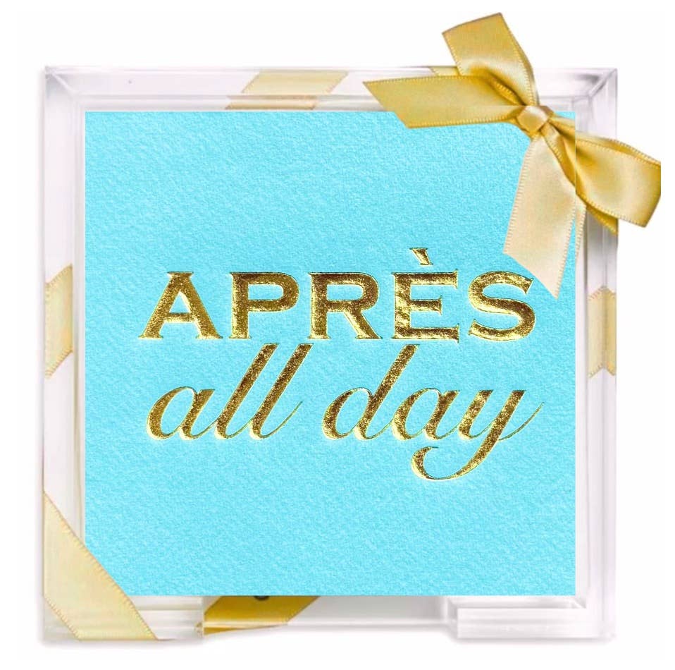 Lined Design - Wholesale Napkin Holder - Acrylic Summer Hostess Sets7