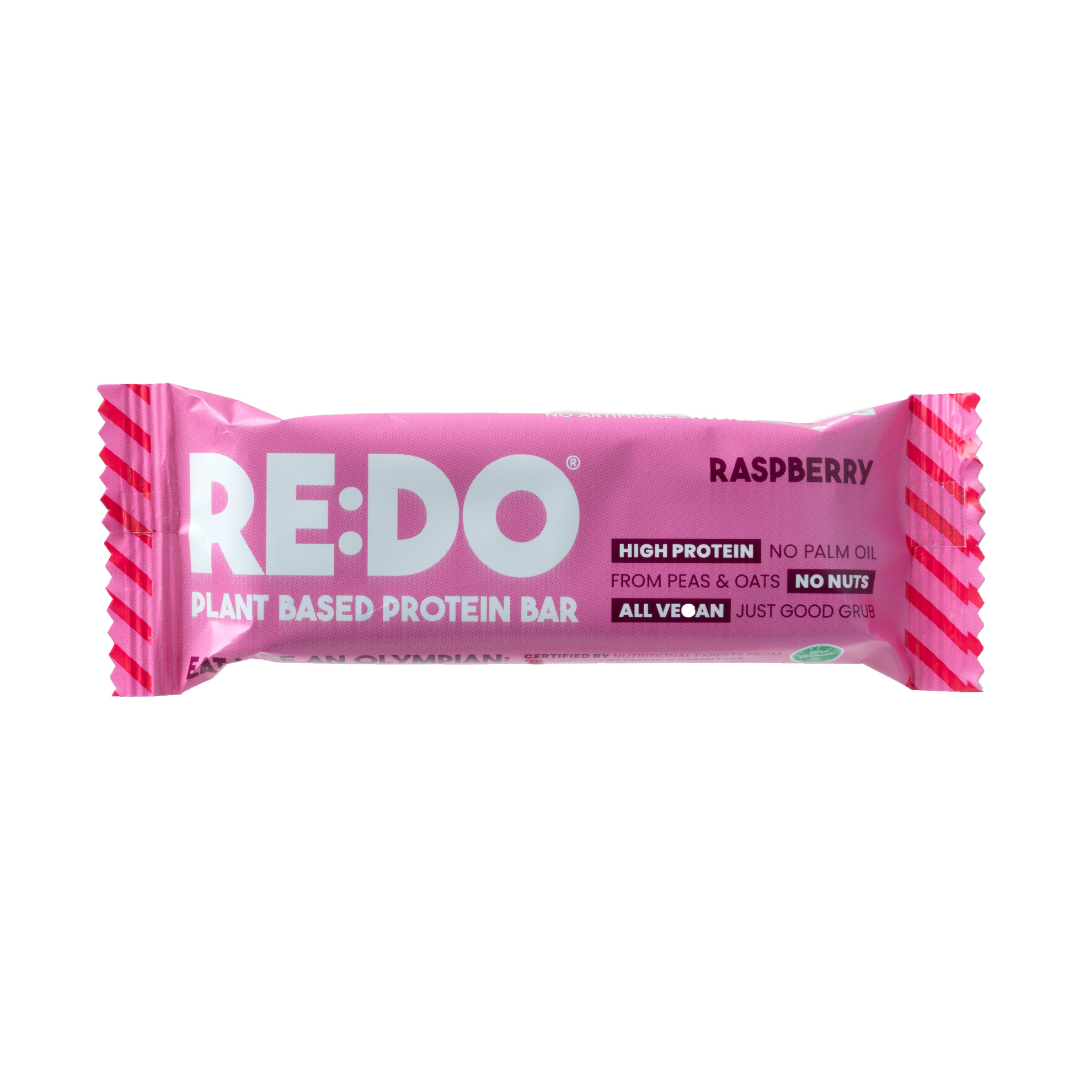 RE:DO Foods - Wholesale Snack Bar - RE:DO Protein Bar I Vegan I 18 x 60g I Raspberry1