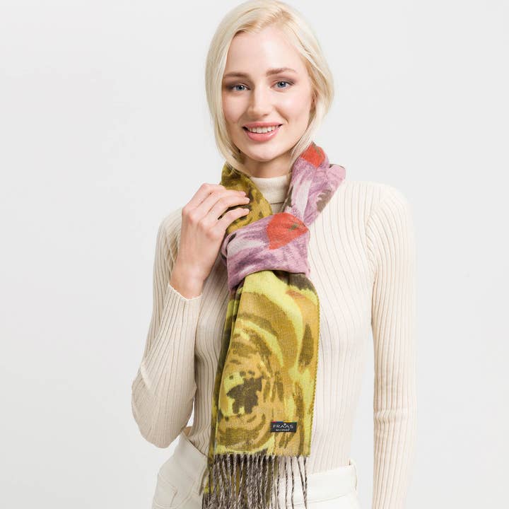 FRAAS - The Scarf Company - Wholesale Scarf - Women's - Romantic Roses Cashmink