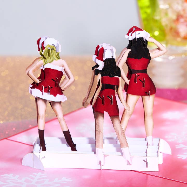 Card Foolery – Engroshandel Julekort – Ho Ho Ho Sjovt 3D Pop-Up Julekort2