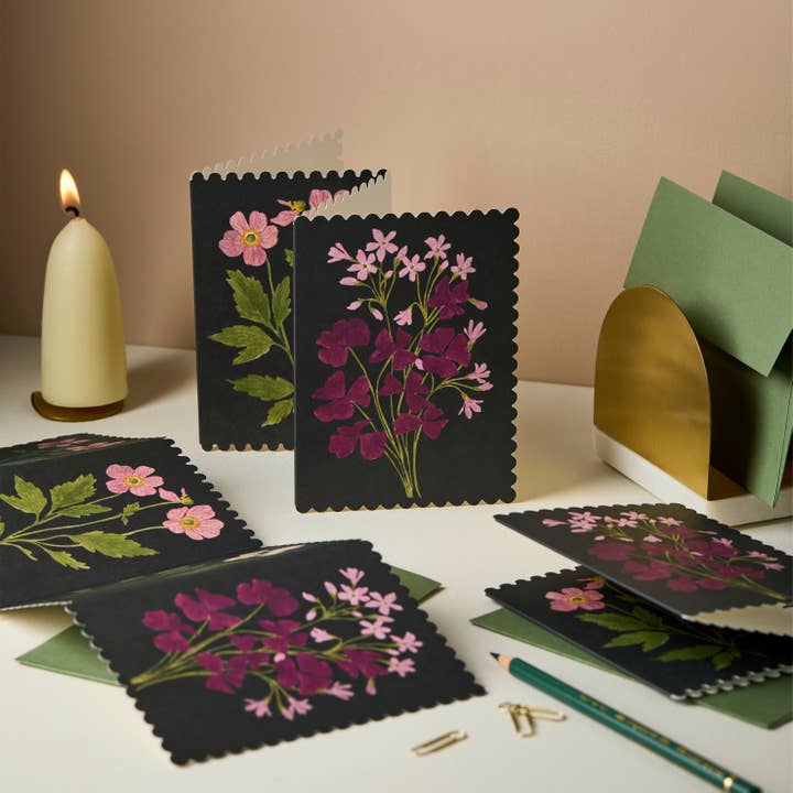 Wanderlust Paper Co - Wholesale Everyday greeting card - Botanical Concertina Card1