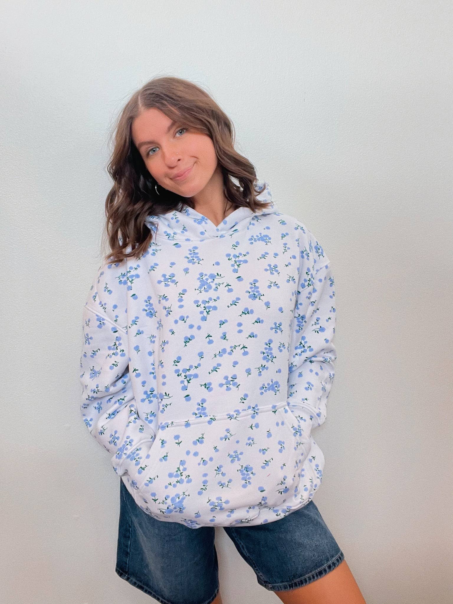 Happy Hour - Wholesale Hoodie - Women's - Floral Hoodie-Customizable(State/City) Embroidery 16