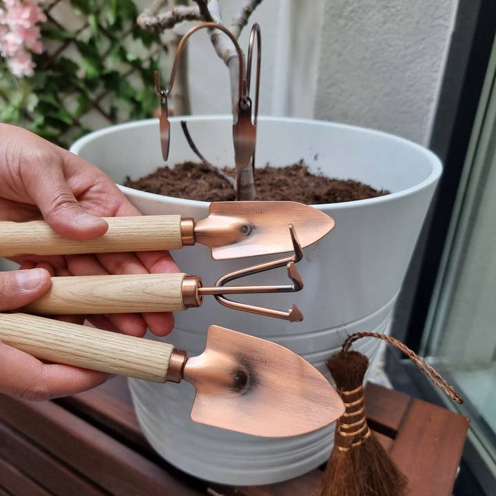 6-delige Koperen Tuingereedschap Set voor wholesale door Botang