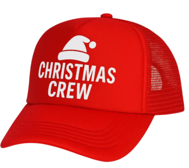 The Candy Collections - Wholesale Trucker hat – Women’s - Christmas crew Holidays Trucker Hat  Party Team matching1