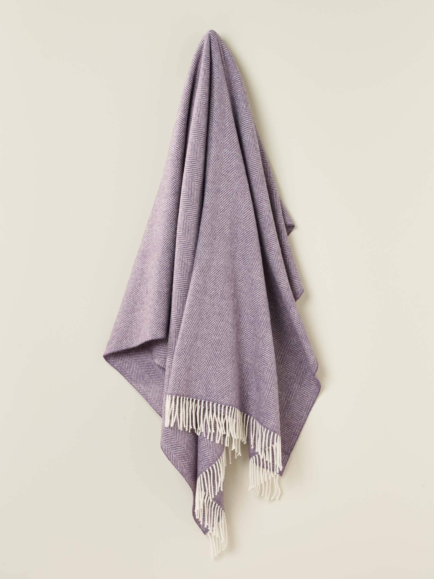 Bronte by Moon – wholesale Prydnadsfilt – Herringbone Merino-pläd12