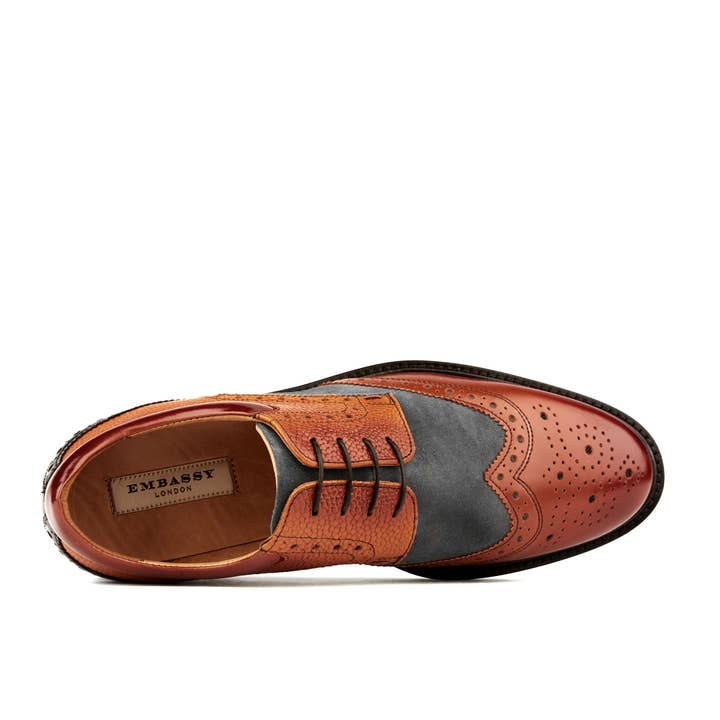 Embassy London - Wholesale Brogue Shoes - Men's - Toledo - Foxy4