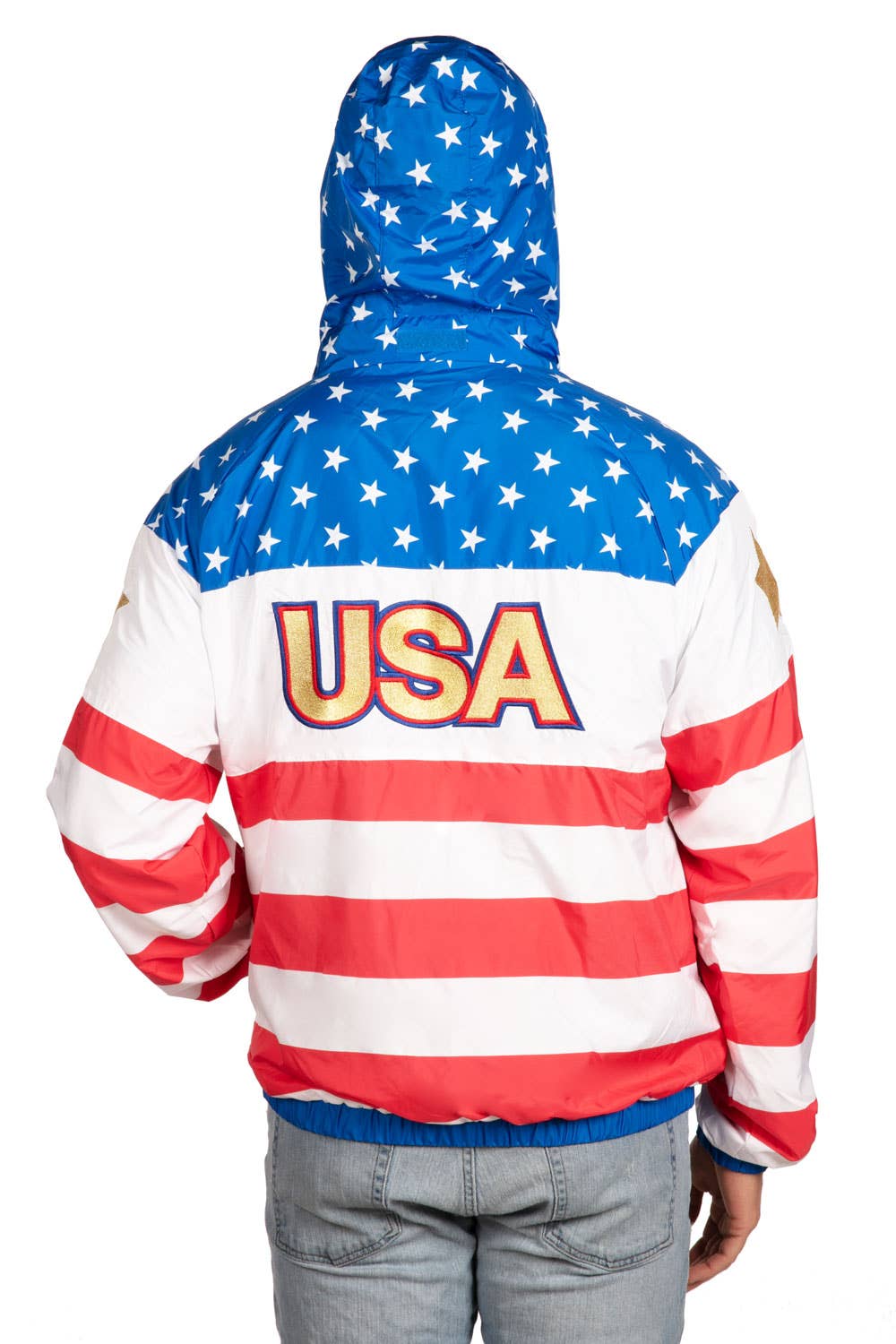 Tipsy Elves – wholesale Vindjacka - Unisex – USA amerikanska flaggan Windbreaker1