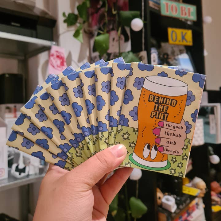 Behind the Pint for wholesale by Boe Studios