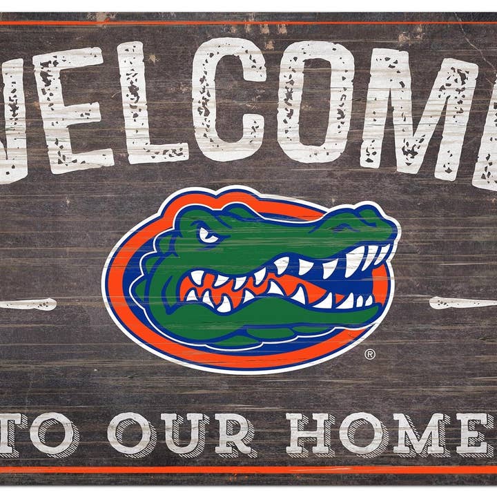 Cartello di benvenuto dell'Università della Florida 11x19 pollici per la vendita all'ingrosso da parte di Fan Creations
