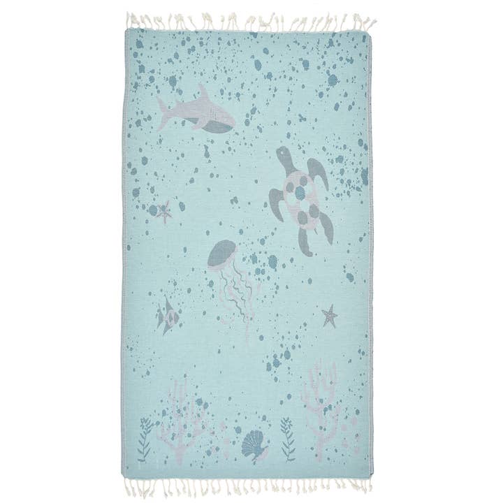 *Exclusive Deep Bubbles Peshtemal Pure Cotton Beach Towel for wholesale by La Hammam