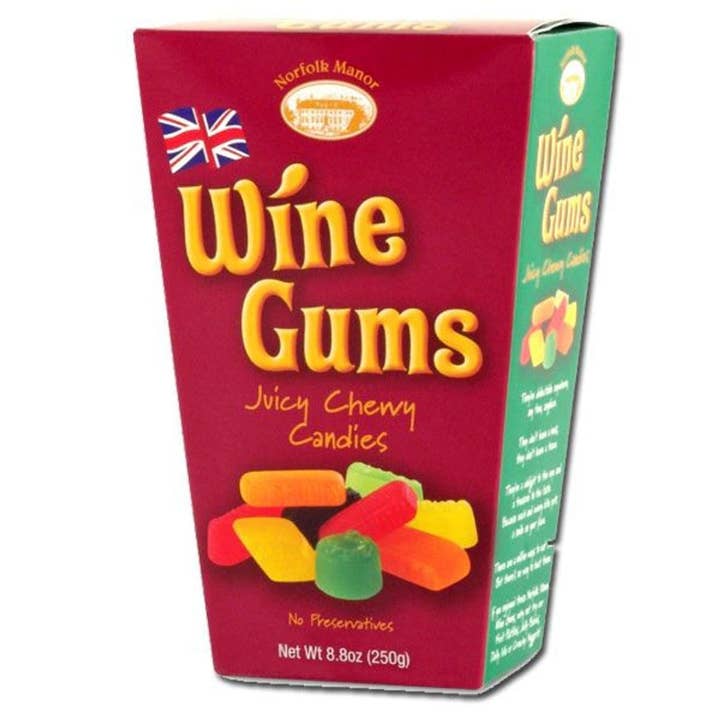 I Got Your Candy - Wholesale Gummy - Norfolk Manor Wine Gums Candy 8.8oz - 6ct