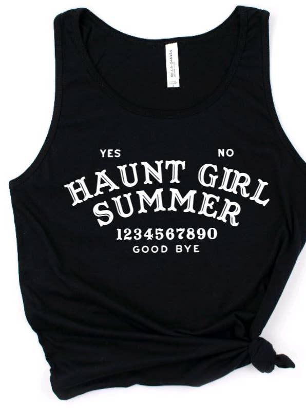 Haunt Girl Summer Tank Top for wholesale by Witchwood Bags