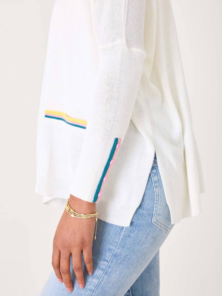 MERSEA - Wholesale Knit Top - Women's - Catalina V Neck Sweater36