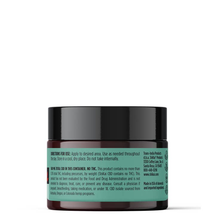 ShiKai Products - Wholesale CBD Balm - 2 oz CBD Double Strength Cream | 500mg CBD1