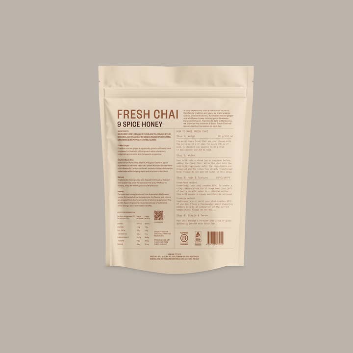 Somage - Wholesale Loose tea - Turmeric Fresh Chai1