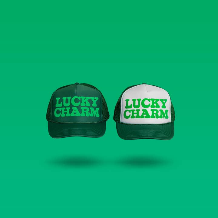 Ascot + Hart - Wholesale Trucker Hat - Women's - Lucky Charm Trucker