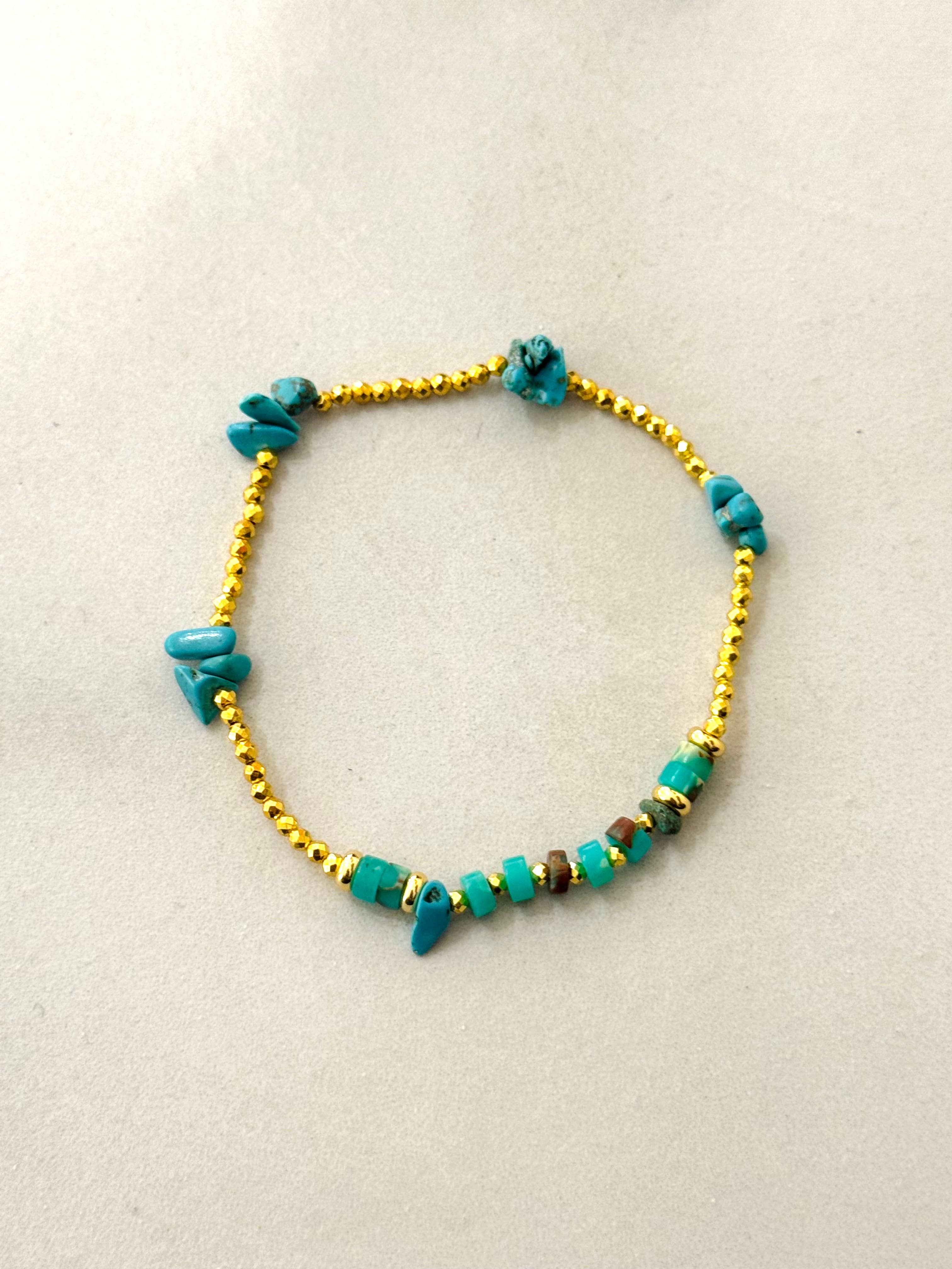 Cassette Barcelona - Wholesale Beaded Bracelet - Tortoli Elastic Summer Bracelet